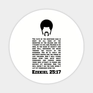 Ezekiel 25:17 Magnet